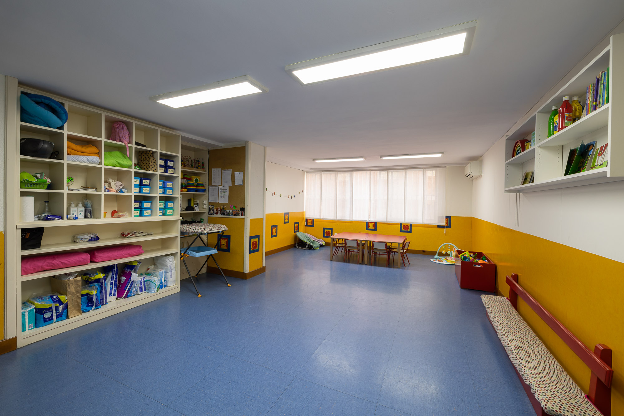 Imagina centro educación infantil Zamora sala interactiva